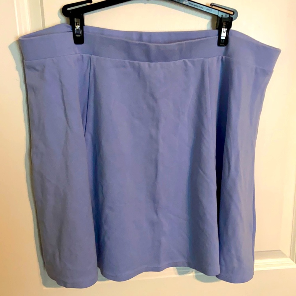 Pale Blue Mini Skirt